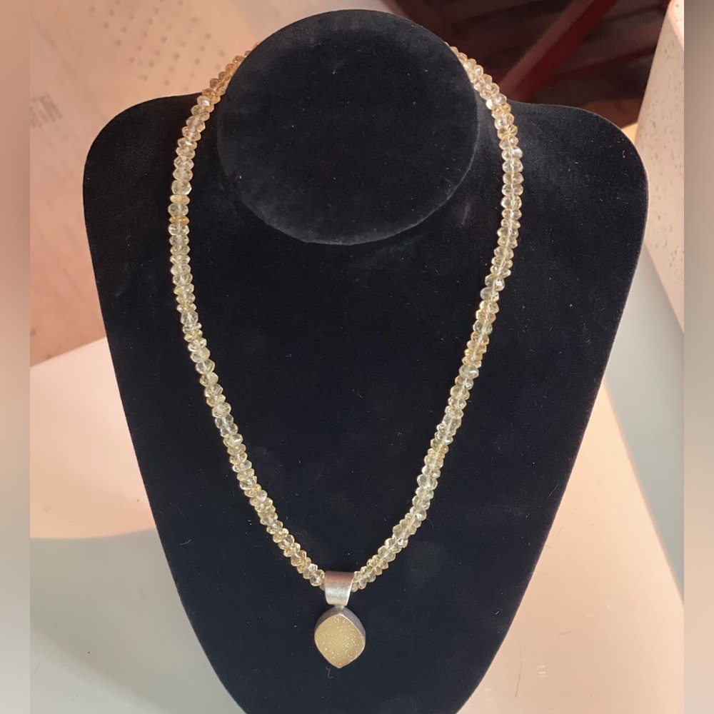 Gemstone necklace